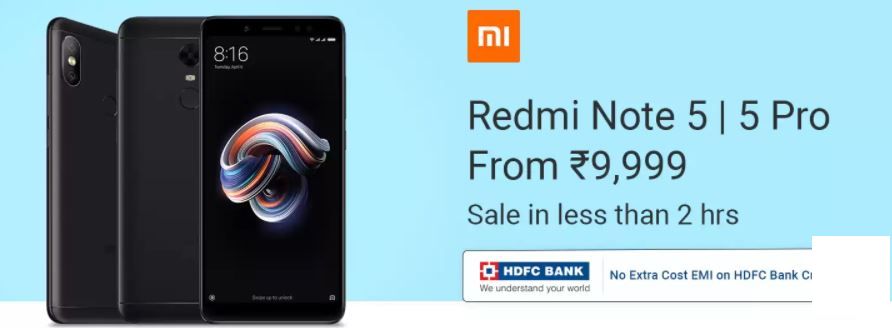 小米Redmi Note 5、Redmi Note 5 Pro今日中午12点开闪购