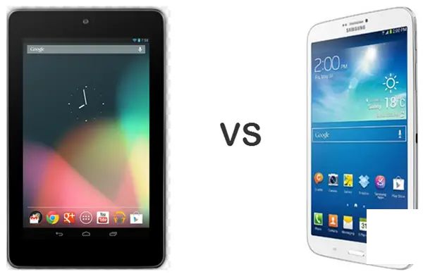 Nexus 7（2012）VS 三星Tab3 7.0 对比评测