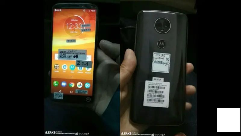 现实生活中的Moto E5 Plus网络曝光