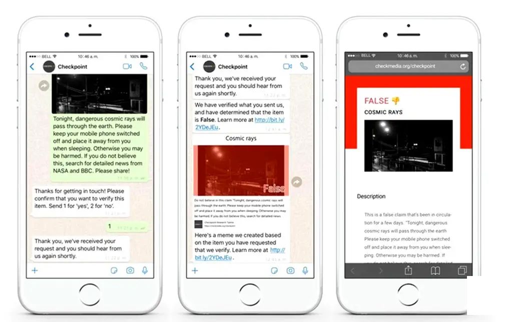 这是如何在WhatsApp上检查新闻是真实的还是虚假的