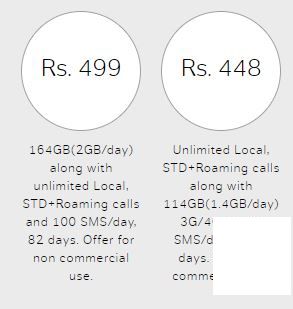 空中 prevailing 一元 499 充值提供 164GB 4G 数据，82 天有效