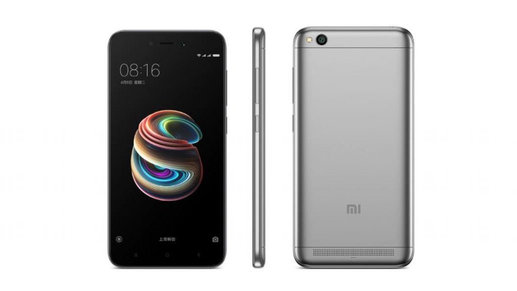 小米Redmi 5A在中国发布：规格、价格更多信息