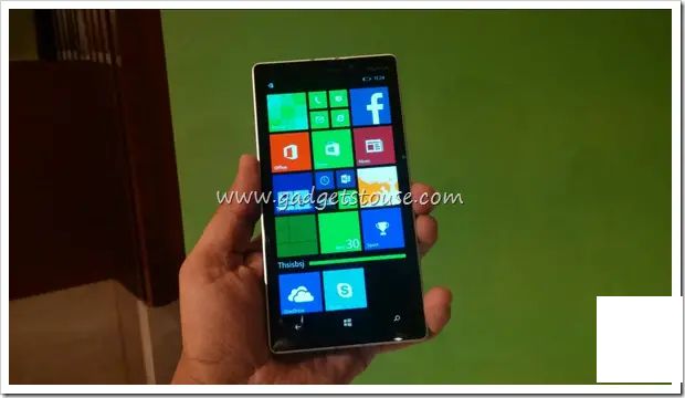 lumia 930 试用，简短评论，图片和视频